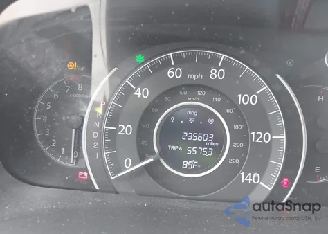 2014 Honda Cr-V Ex-L z USA, uszkodzony, nr VIN 5J6RM3H73EL016160